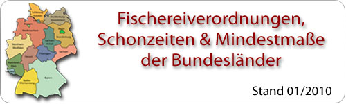 Schonzeiten, Stand 2010